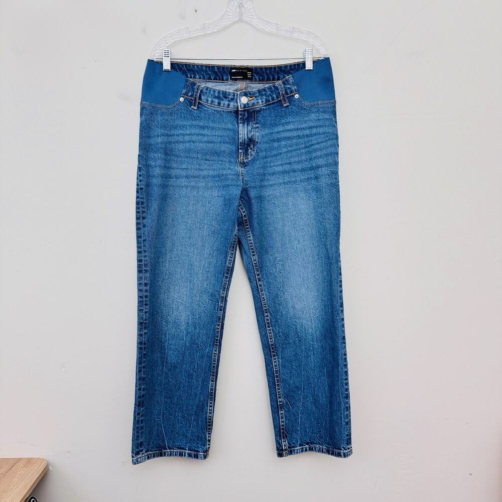 ASOS Design Maternity Denim Jeans Straight Leg Women’s Size 8